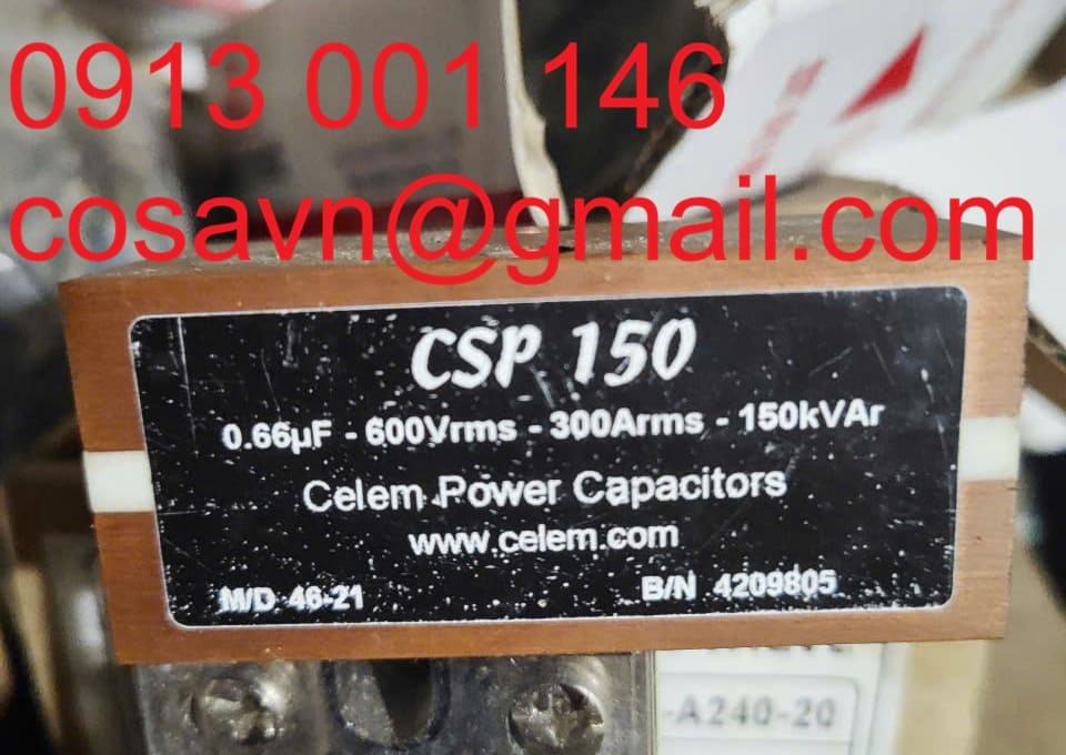 Tụ điện công suất CSP 150 Celem CSP 150